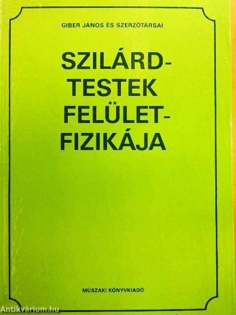 Szilárdtestek felületfizikája