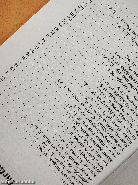 Középiskolai kötelező olvasmányok elemzése