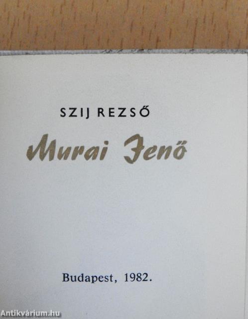 Murai Jenő (minikönyv)