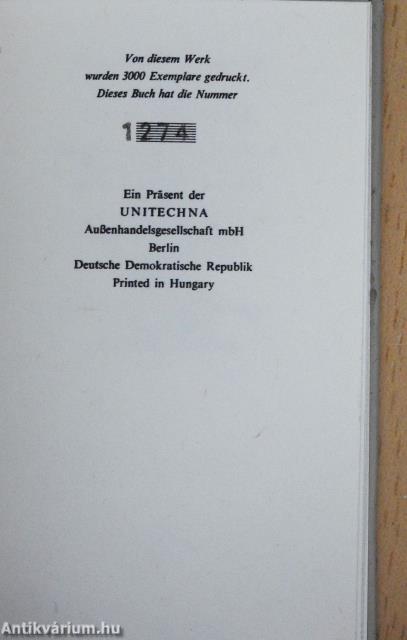 Liebe-Mode (minikönyv) (számozott)