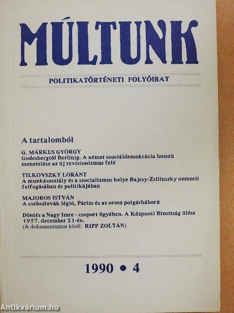 Múltunk 1990/4.