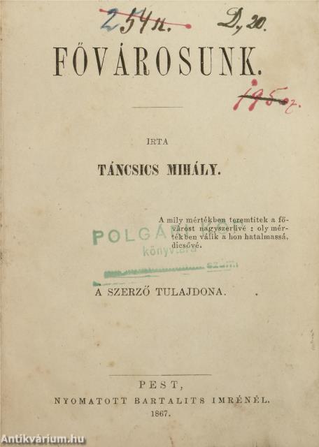 Fővárosunk