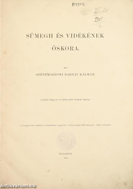 Sümegh és vidékének őskora