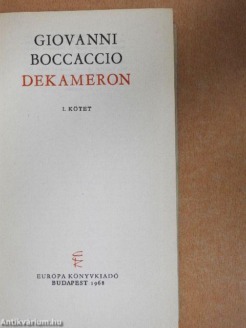 Dekameron I-II.