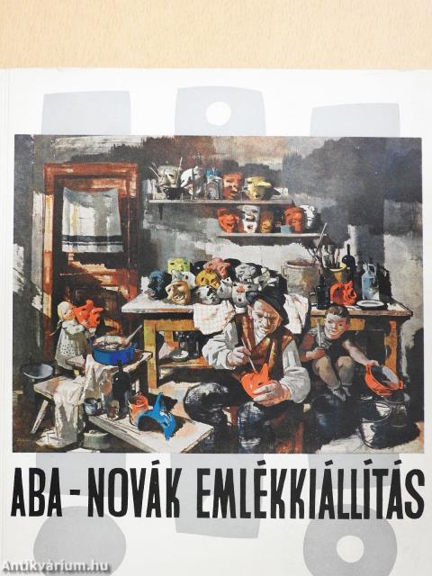 Aba-Novák emlékkiállítás (dedikált példány)