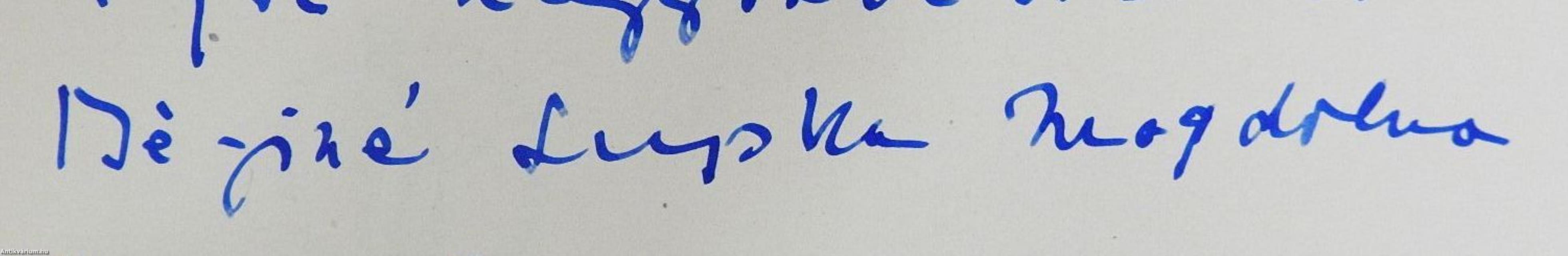 Aba-Novák emlékkiállítás (dedikált példány)