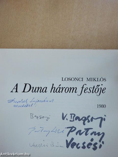 A Duna három festője (többszörösen dedikált példány)