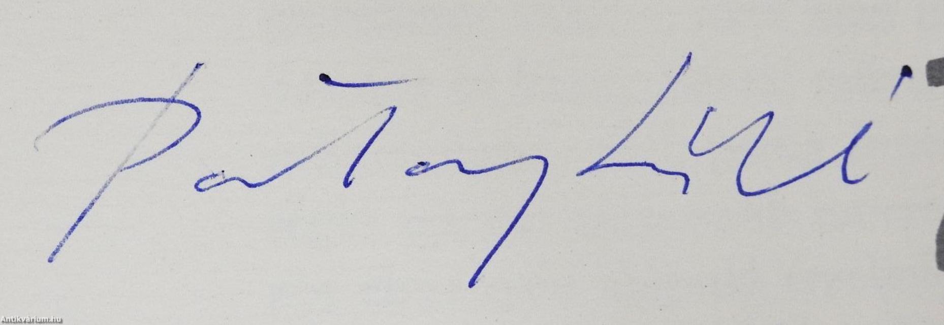 A Duna három festője (többszörösen dedikált példány)