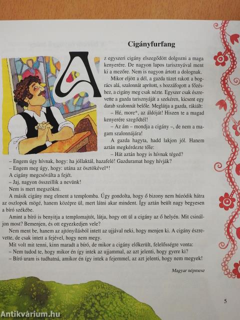 Negyedikes olvasókönyv (dedikált példány)