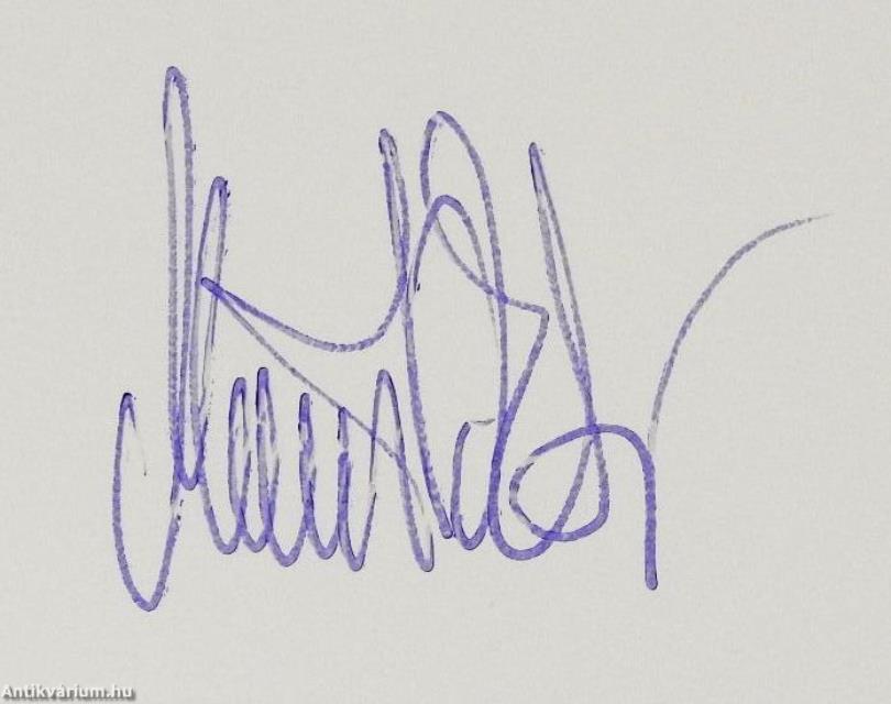 Október (dedikált példány)