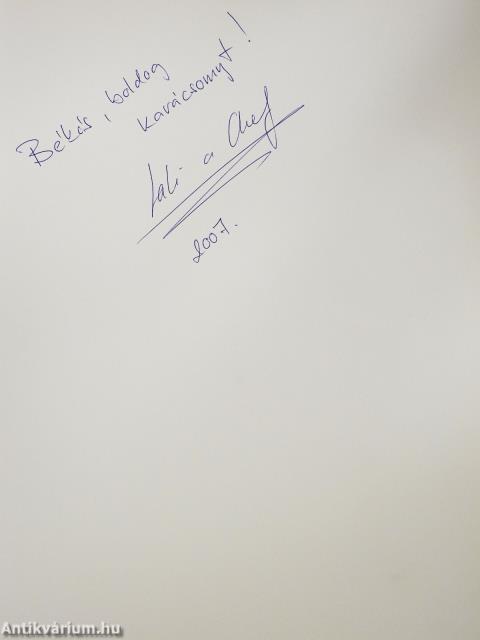 Top séfek, éttermek, receptek (dedikált példány)