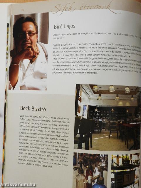 Top séfek, éttermek, receptek (dedikált példány)