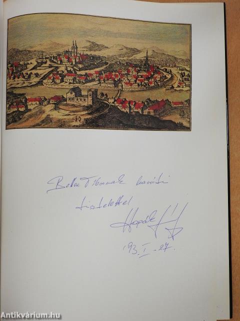 Szent László és városa (dedikált példány)