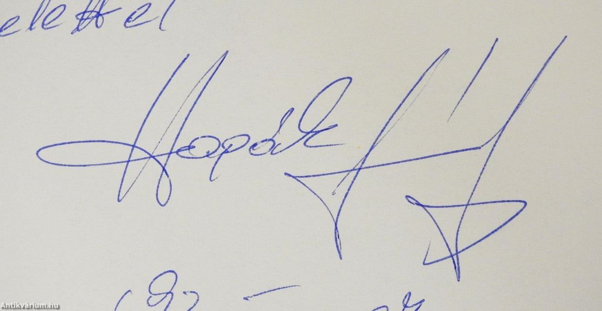 Szent László és városa (dedikált példány)