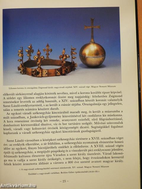 Szent László és városa (dedikált példány)