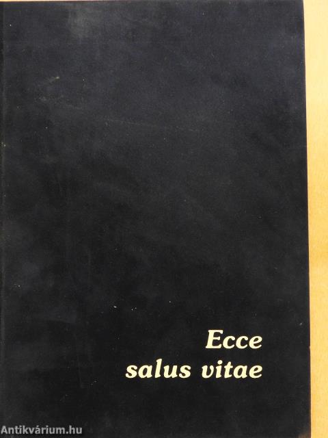 Ecce salus vitae: Íme az élet üdve-A Gizella kereszt (dedikált példány)
