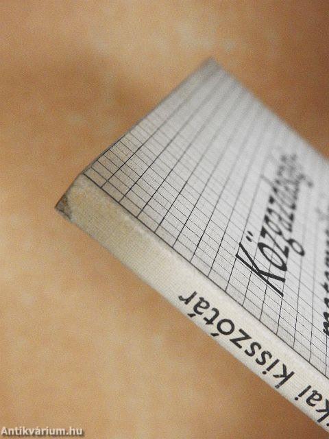 Közgazdasági-matematikai kisszótár