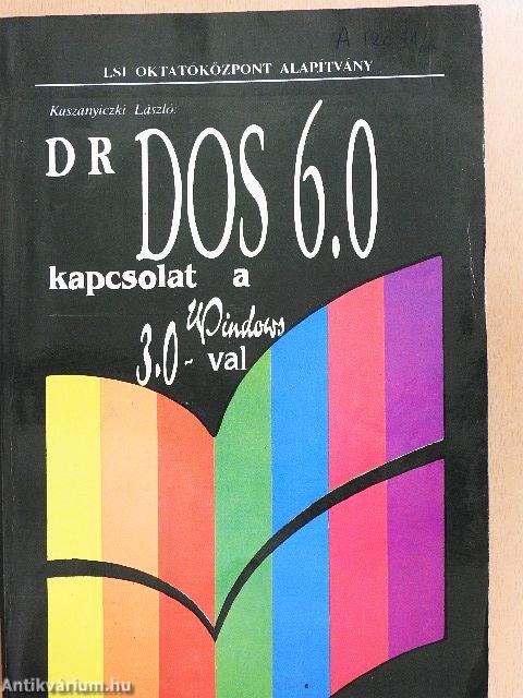 DR DOS 6.0 kapcsolat a Windows 3.0-val