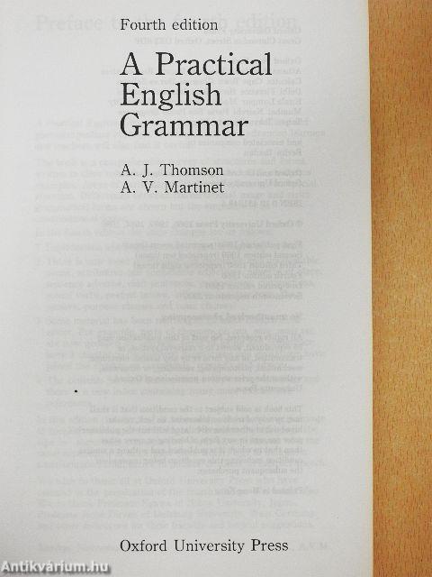 A Practical English Grammar