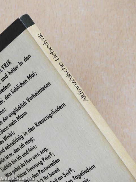 Altfranzösische Liebeslyrik