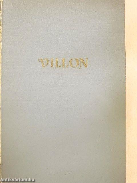 Francois Villon Nagy Testamentuma
