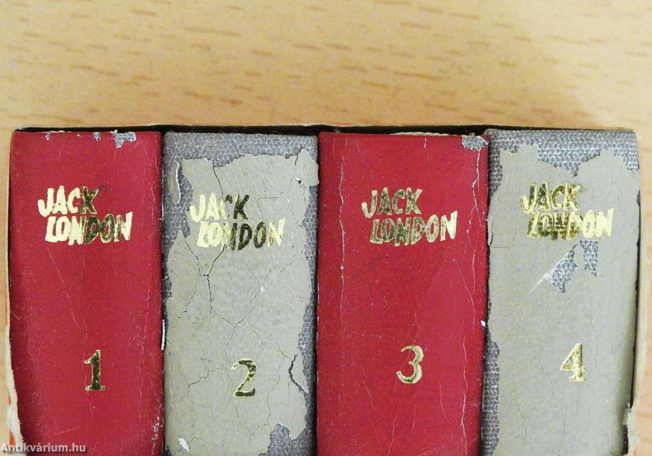Jack London 1-4. (mikrokönyv)