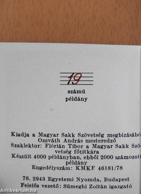 Világunk 64 mezőn (minikönyv) (számozott)