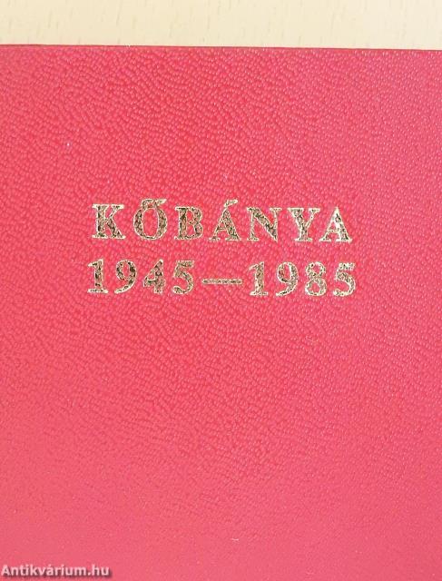 Kőbánya 1945-1985 (minikönyv)