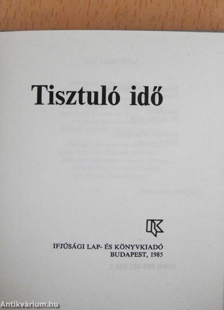 Tisztuló idő (minikönyv)