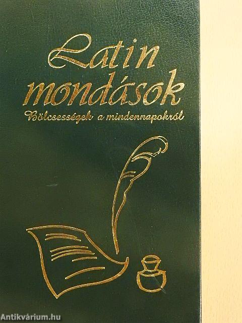 Latin mondások