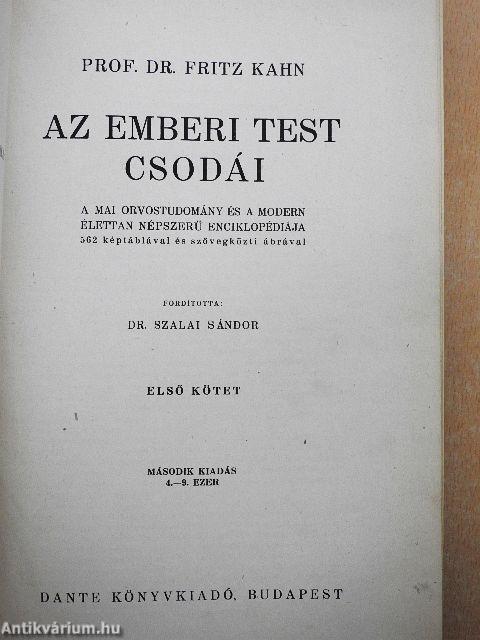 Az emberi test csodái I-II.