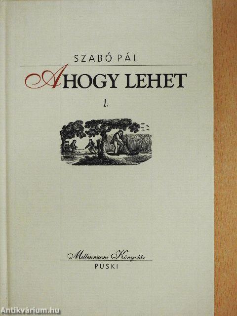 Ahogy lehet I-II.