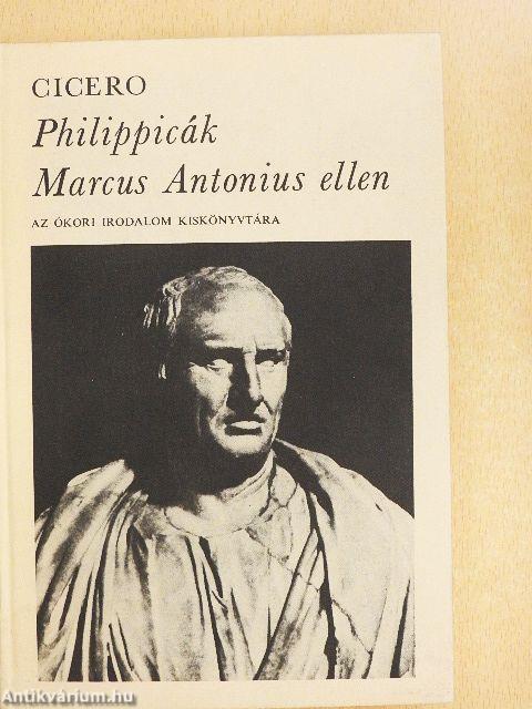Philippicák Marcus Antonius ellen
