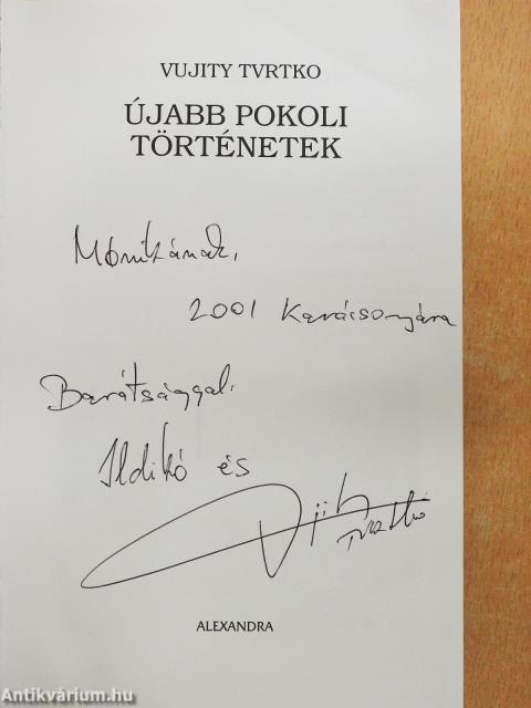 Újabb pokoli történetek (dedikált példány)