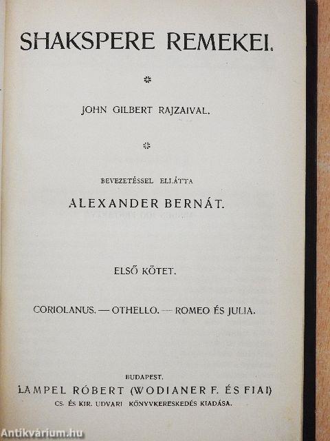 Shakspere remekei I.