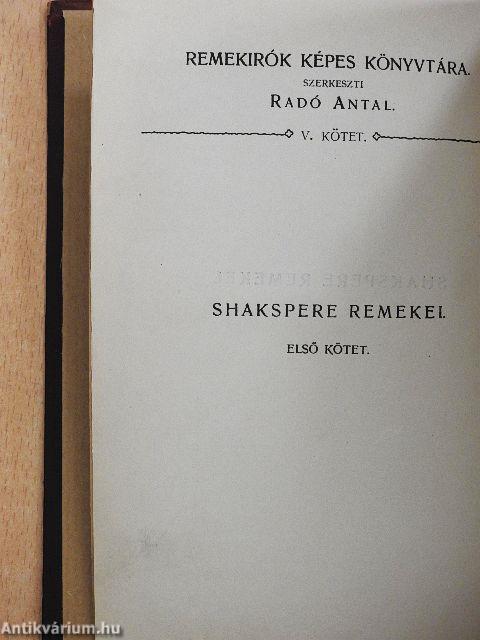 Shakspere remekei I.