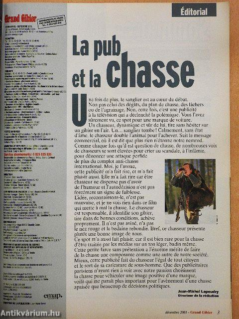 Grand Gibier Décembre 2001/Janvier-Février 2002