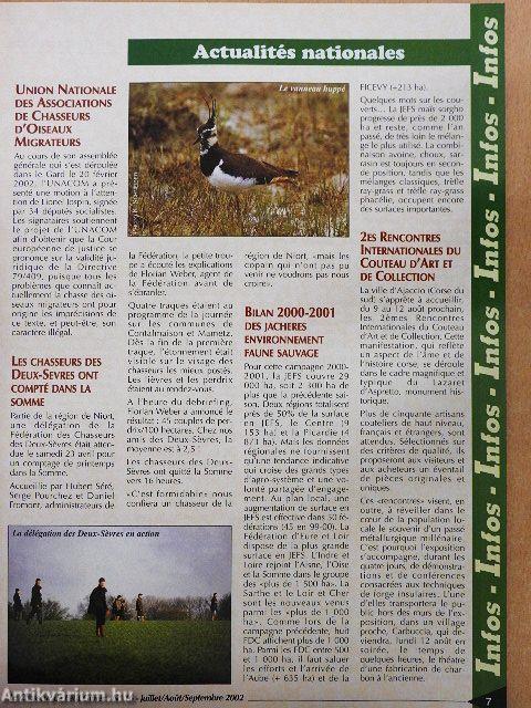 La Chasseur de Petit Gibier Juillet/Aout/Septembre 2002