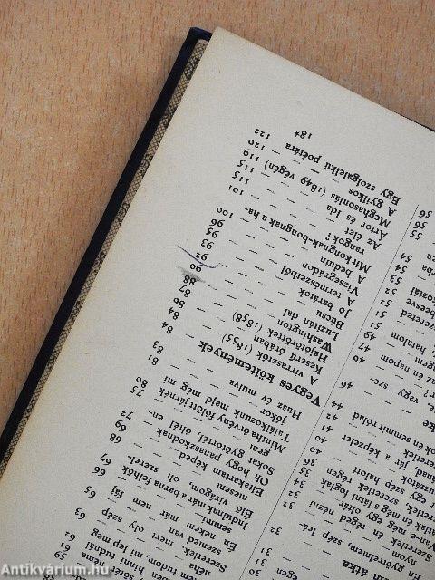 Vajda János kisebb költeményei