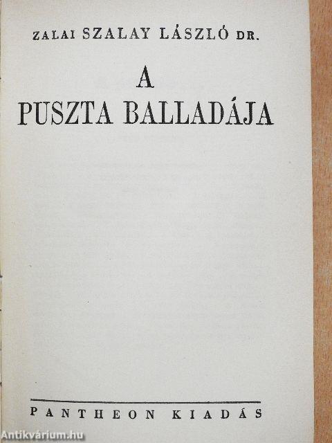 A puszta balladája