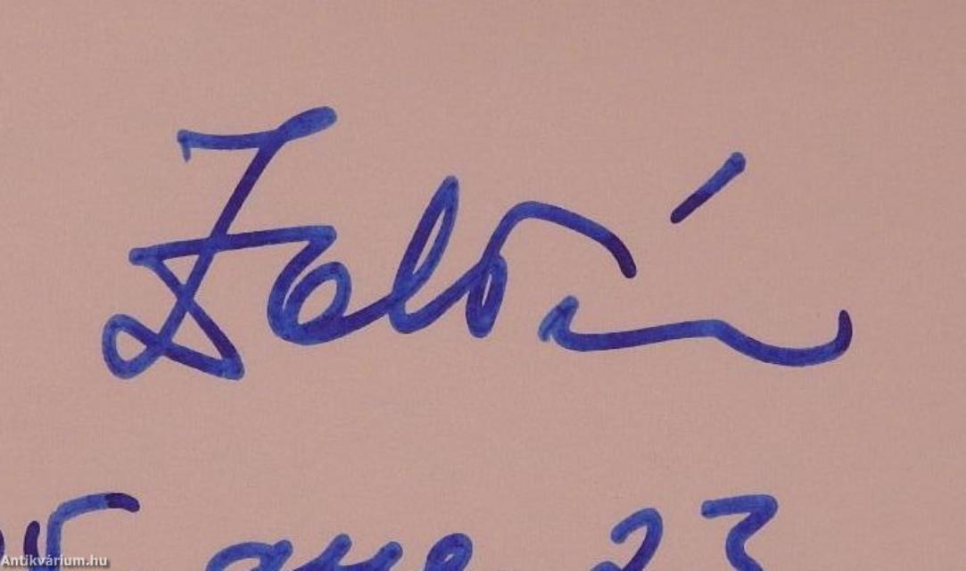 Ők élnek Pannóniában (dedikált példány)