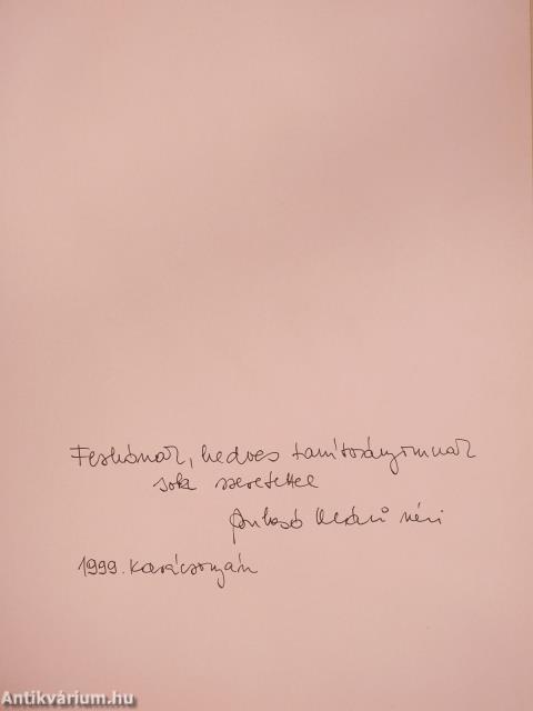 Játék természetes anyagokkal (dedikált példány)