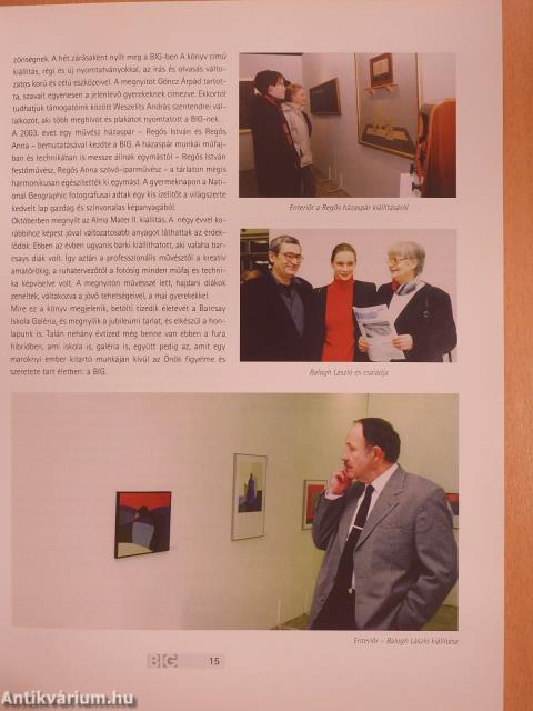 Barcsay Iskola Galéria 1994-2004 (dedikált példány)