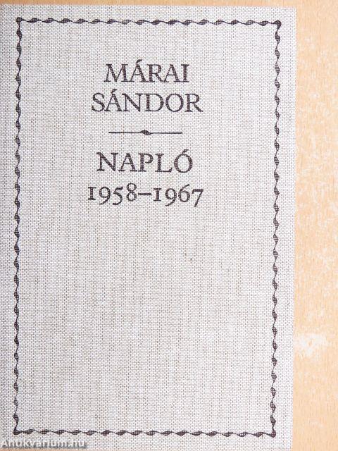 Napló 1968-1975