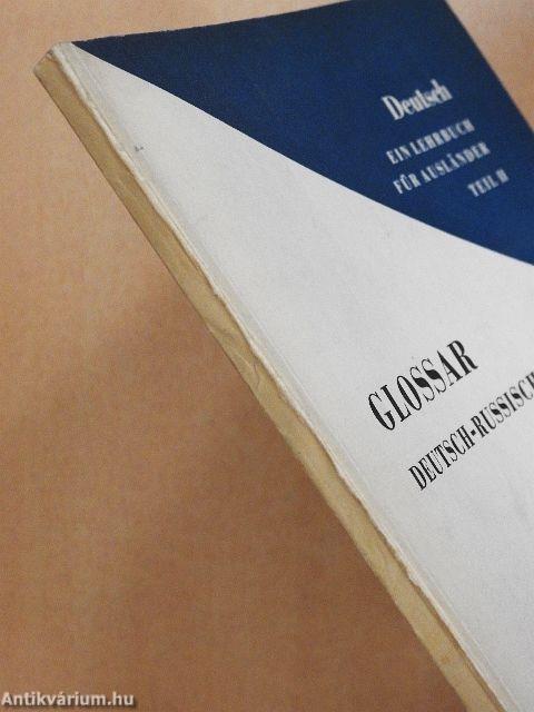 Deutsch - Ein Lehrbuch für Ausländer II. - Glossar