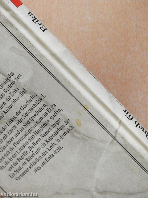 Das persönliche Buch für Erika