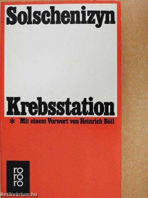 Krebsstation I-II.