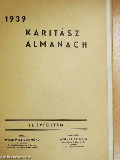 Karitász Almanach 1939