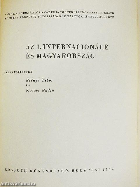 Az I. Internacionálé és Magyarország