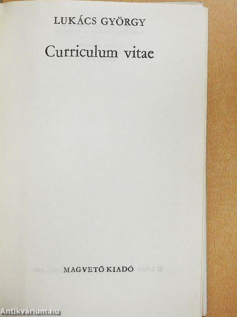 Curriculum vitae